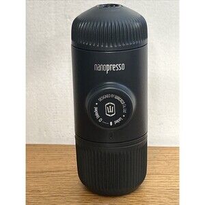 Wacaco 579941 Nanopresso Espresso Machine Black NWOB Camping Glamping Luxury